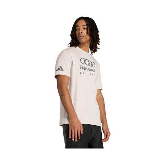 Audi Revolut F1 2026 T-Shirt DNA Graphic beige