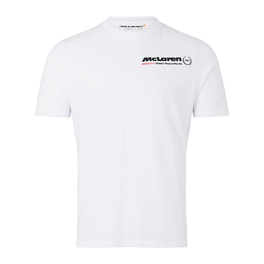 McLaren F1 Herren T-Shirt Monaco Race White