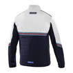 Sparco Softshelljacke Martini Racing marineblau/weiß