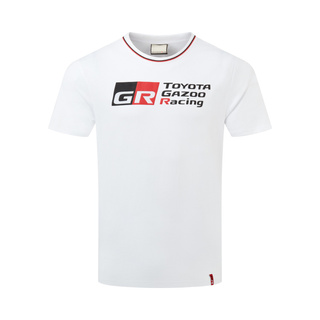 Toyota Gazoo Racing 2026 T-Shirt Large Logo weiß