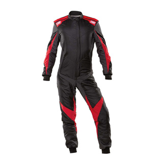 OMP Rennoverall ONE EVO X Schwarz-Rot (FIA homologation)