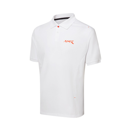 Aston Martin Racing 2026 Poloshirt Racing AMR Logo weiß