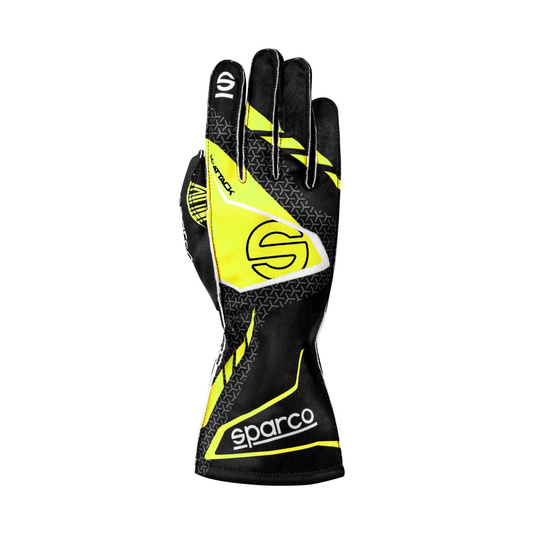 Sparco Karthandschuh K-ATTACK Schwarz-Gelb