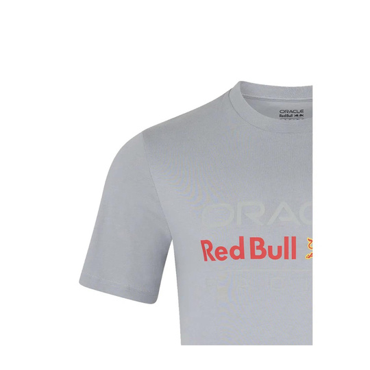 Red Bull Racing 2025 Herren T-Shirt Front Logo Grau