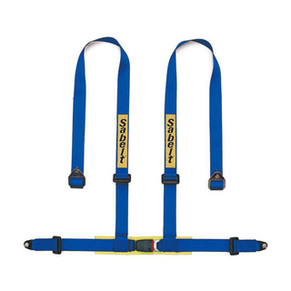 Sabelt 4-Punkt-Gurt 2" blau (ECE) Bolt-On