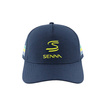 Ayrton Senna F1 2025 Baseballkappe Leisure Marineblau