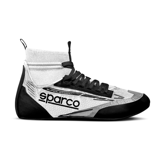Sparco Schuhe Superleggera MY23 weiß/schwarz (FIA)