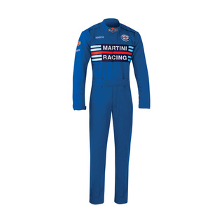 Sparco Mechanikeroverall MS-4 Martini Racing blau