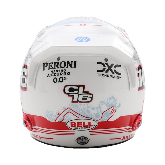 Scuderia Ferrari F1 Charles Leclerc Miniaturhelm Monaco GP 1:5
