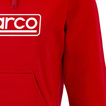 Sparco Damen Kapuzenpullover FRAME rot