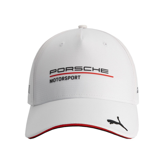 Porsche Motorsport 2025 Herren Baseballkappe Team Weiß