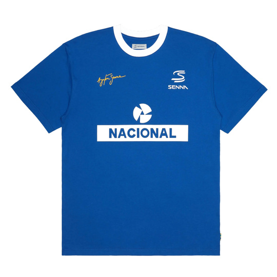 Ayrton Senna Collection 2026 Ayrton Senna T-Shirt Nacional Ringer