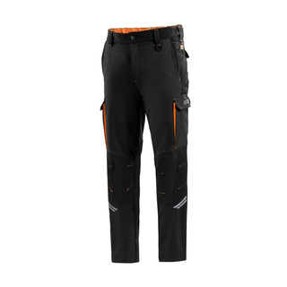 Sparco Herren Hose TECH Schwarz-Orange