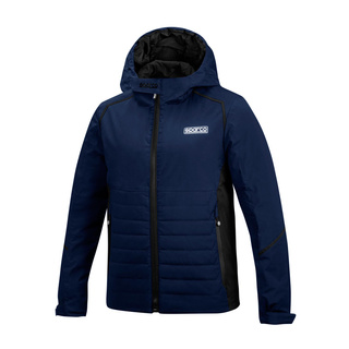 Sparco Herren Winter Jacke MY22 Dunkelblau