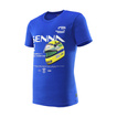 Ayrton Senna F1 2025 Herren T-Shirt Helmet Graphic