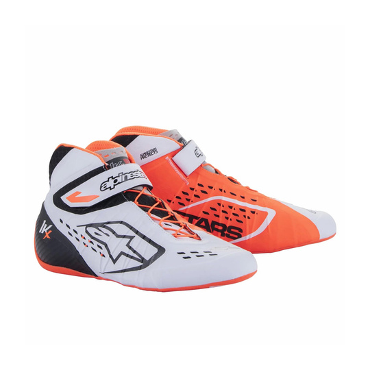 Alpinestars Kartschuh TECH 1-KX V2 Weiß/Orange