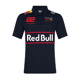 Red Bull Racing 2025 Herren Polohemd Yuki Tsunoda Team