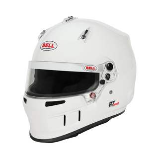 Bell Helm R7 Sport HANS weiß (FIA)