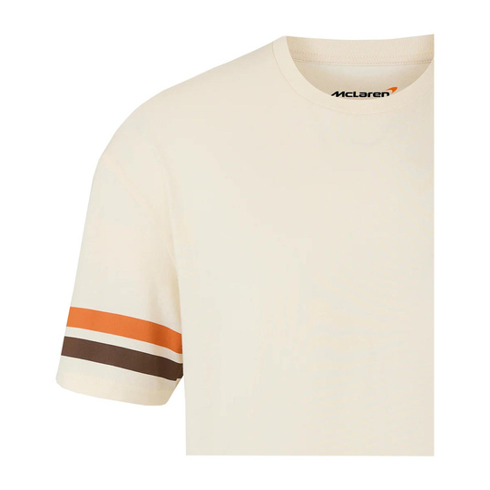 McLaren F1 2025 Herren T-Shirt Austin GP Beige