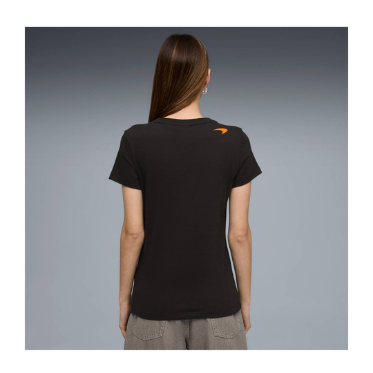 McLaren F1 2026 Damen T-Shirt Small Logo Schwarz