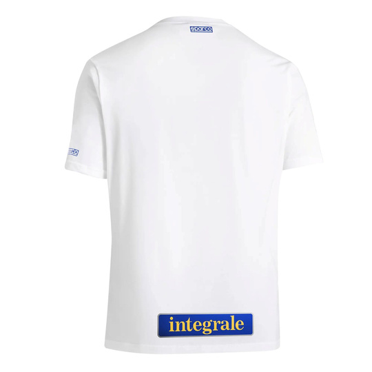 Sparco T-Shirt Lancia HF Delta Integrale weiß/rot