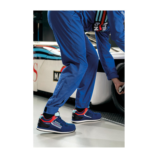 Sparco Mechanikeroverall MS-4 Martini Racing blau
