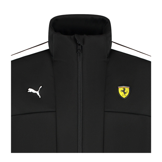 Scuderia Ferrari F1 2025 Herren Softshell Jacke Logo Schwarz