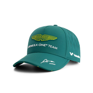 Aston Martin F1 2025 Herren Baseballkappe Alonso Team Grün