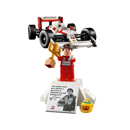 LEGO ICONS Modellauto McLaren MP4/4 & Ayrton Senna