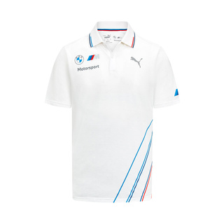 BMW Motorsport Herren Poloshirt Team weiß