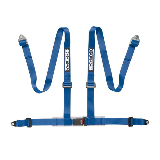 Sparco ECE Sportgurte CLUB H-4 Blau