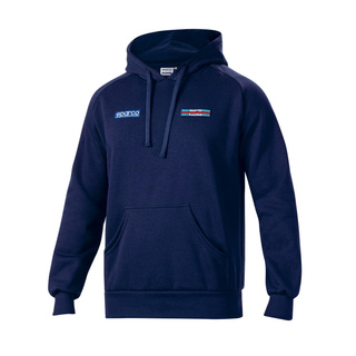 Sparco Kapuzenpullover Stripe Martini Racing marineblau