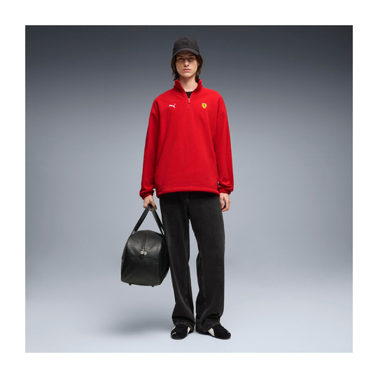Scuderia Ferrari F1 2026 Sweatshirt 1/4 Zip rot
