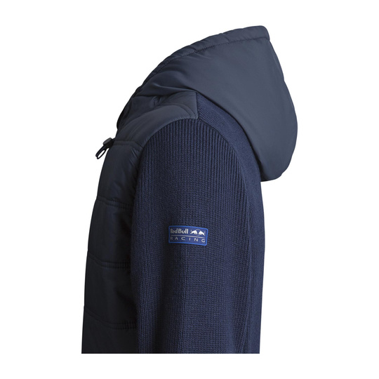 Red Bull Racing 2024 Herren Kapuzensweatjacke Hybrid Knit