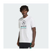 Mercedes AMG F1 2026 T-Shirt Large Logo weiß