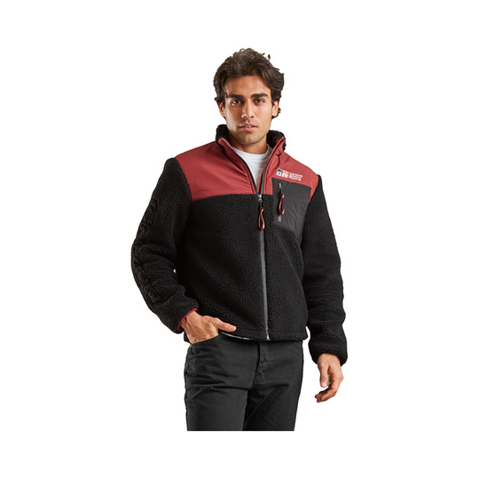 Toyota Gazoo Racing 2026 Sweatshirt GR Logo burgund/schwarz