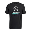 Mercedes AMG F1 2026 T-Shirt Large Logo schwarz