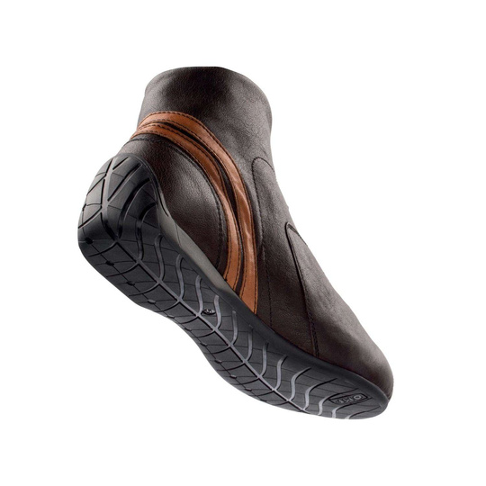 OMP Fahrerschuh CARRERA MY21 Dunkelbraun (FIA)