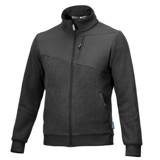 Sparco Sweatjacke Grit Fleece grau