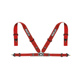 Sparco Renngurt Sport H-4 rot (FIA)