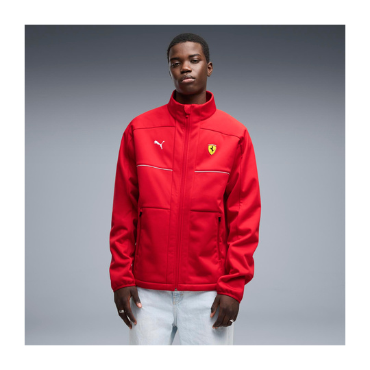 Scuderia Ferrari F1 2026 Softshelljacke Logo rot