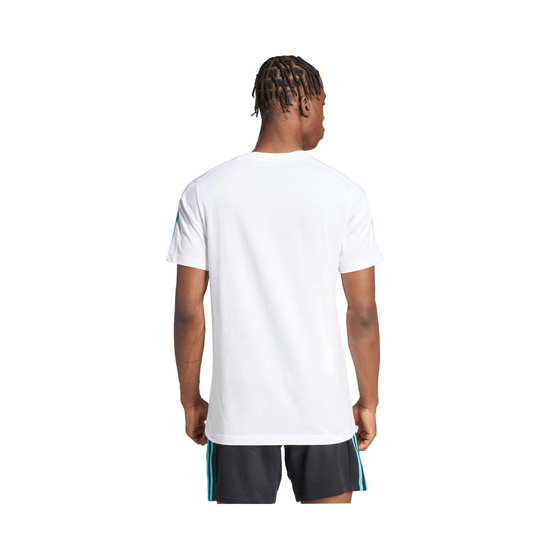 Mercedes AMG F1 2025 Herren T-Shirt DNA Logo Weiß