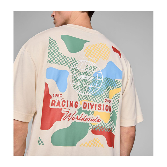 Formula 1 2025 Herren T-Shirt Camo Graphic Beige