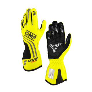 OMP Handschuhe One EVO X MY24 gelb (FIA)