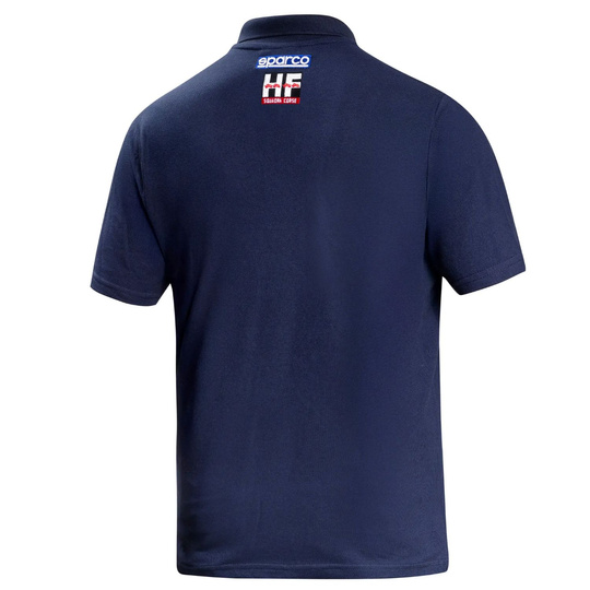 Sparco Poloshirt Lancia HF Squadra Corse Lunetta marineblau