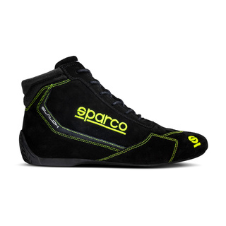 Sparco Schuhe Slalom MY22 schwarz/gelb (FIA)