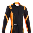 Sparco Kartanzug Thunder schwarz/orange (FIA)