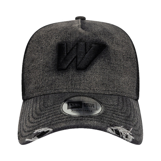 Williams F1 2026 Cap New Wave Denim Trucker schwarz