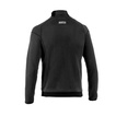Sparco Herren Sweatjacke Full Zip PRO Schwarz