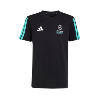 Mercedes AMG F1 2026 Kinder-T-Shirt DNA Logo schwarz